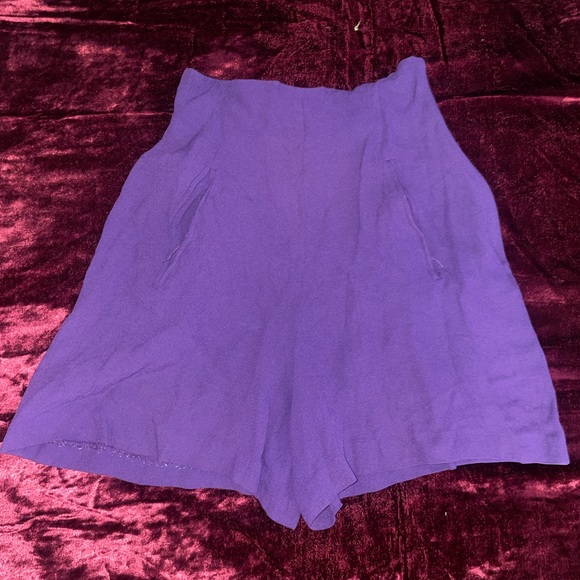 Sophie sitcom purple vintage tap shorts - Picture 3 of 4